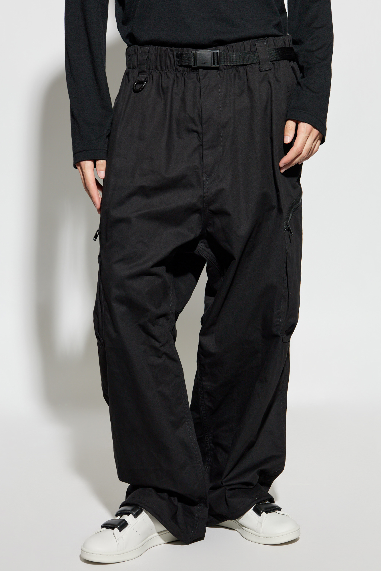 Y-3 M BINDING CARGO PANTS S 黒 2018AW Y-3 Cargo Trousers | Black | FARFETCH